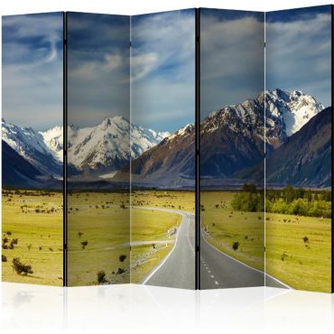 Διαχωριστικό με 5 τμήματα - Southern Alps, New Zealand II [Room Dividers]