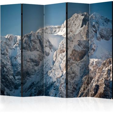 Διαχωριστικό με 5 τμήματα - Winter in the Alps II [Room Dividers]