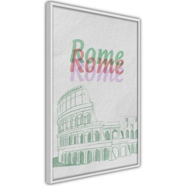 Αφίσα - Pastel Rome