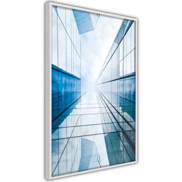 Αφίσα - Steel and Glass (Blue)