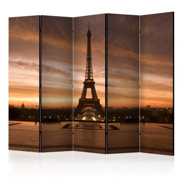 Διαχωριστικό με 5 τμήματα - Evening Colours of Paris II [Room Dividers]