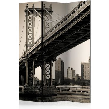 Διαχωριστικό με 3 τμήματα - Manhattan Bridge, New York [Room Dividers]