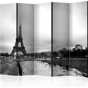 Διαχωριστικό με 5 τμήματα - Paris: Eiffel Tower II [Room Dividers]