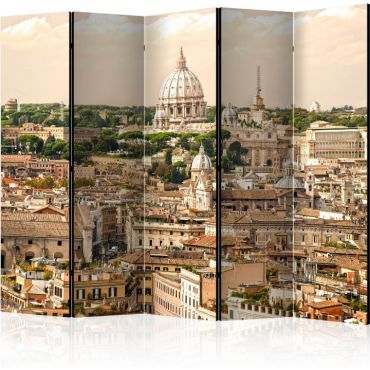 5-part divider - Rome: panorama II [Room Dividers]