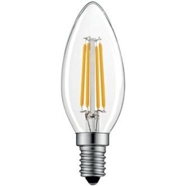 LED Filament E14 Candle 6.5W 2700K