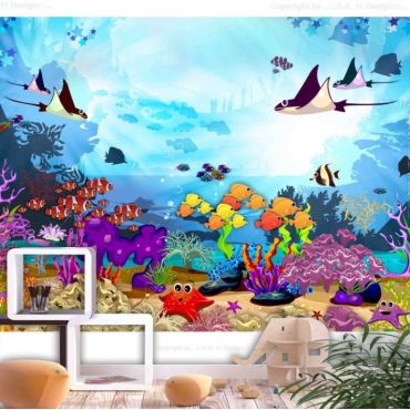 Self-adhesive photo wallpaper - Underwater Fun