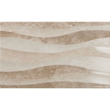 Πλακάκι ELEGANZA Decor Waves Taupe KARAG