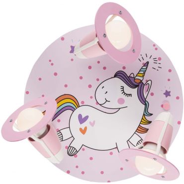 Wall ceiling-lamp Elobra Unicorn Babsy Three-light