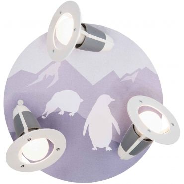 Wall ceiling-lamp Elobra Antarctic Scandi Three-light