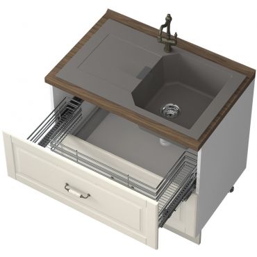 Floor sink cabinet Toscana R90-2ΜΖ