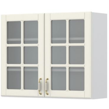 Hanging cabinet Toscana V7-90-2KS with showcase