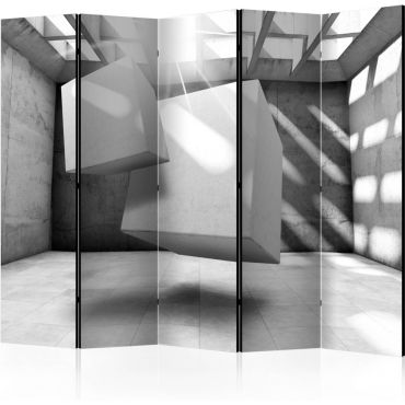 Division with 5 sections - Dancing Squares II [Room Dividers]