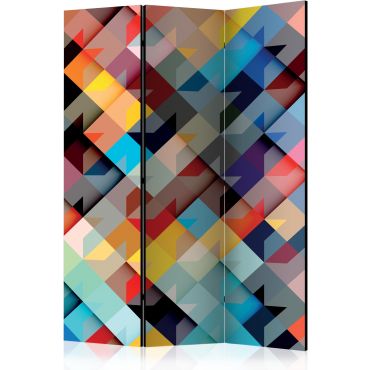 3-part divider - Color Patchwork [Room Dividers]