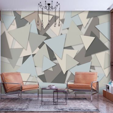 Self-adhesive photo wallpaper - Geometric Puzzle