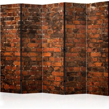 Διαχωριστικό με 5 τμήματα - Old Brick Wall II [Room Dividers]