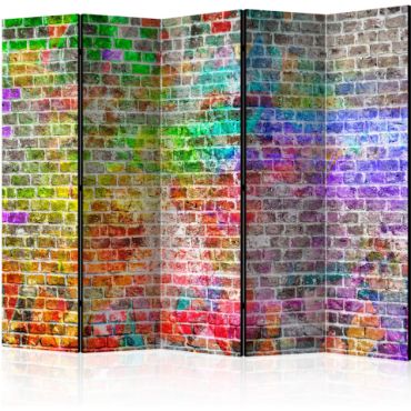 Διαχωριστικό με 5 τμήματα - Rainbow Wall II [Room Dividers]