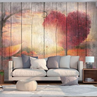 Self-adhesive photo wallpaper - Autumnal Love