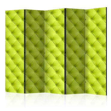 5-section divider - Lime detente II [Room Dividers]