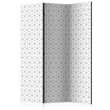 Διαχωριστικό με 3 τμήματα - Cubes - texture [Room Dividers]