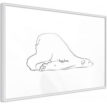 Αφίσα - Resting Polar Bear