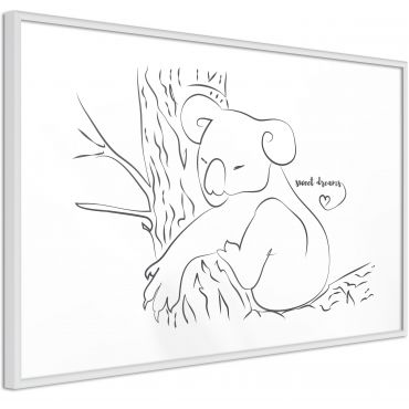 Αφίσα - Resting Koala
