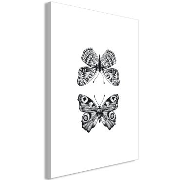 Table - Two Butterflies (1 Part) Vertical