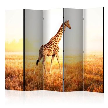 Διαχωριστικό με 5 τμήματα - giraffe - walk II [Room Dividers]