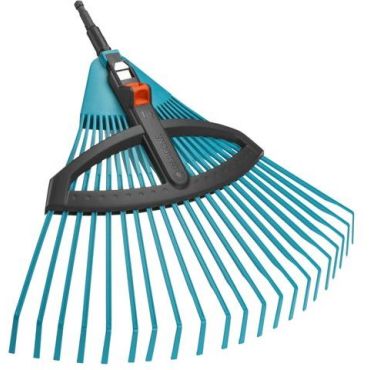 Adjustable plastic Rake Gardena Combi