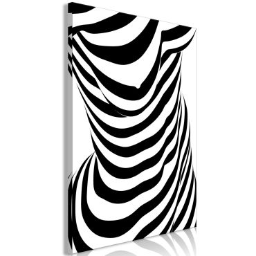 Πίνακας - Zebra Woman (1 Part) Vertical