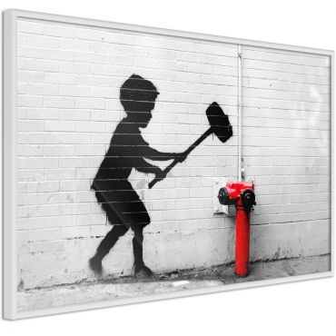 Αφίσα - Banksy: Hammer Boy