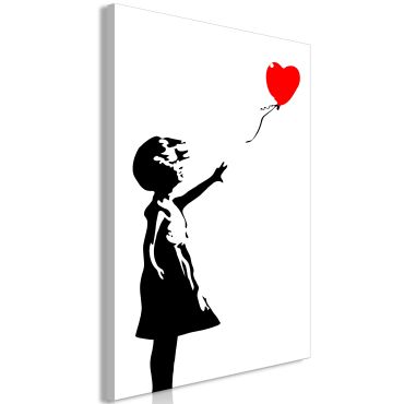 Table - Little Girl with a Balloon (1 Part) Vertical