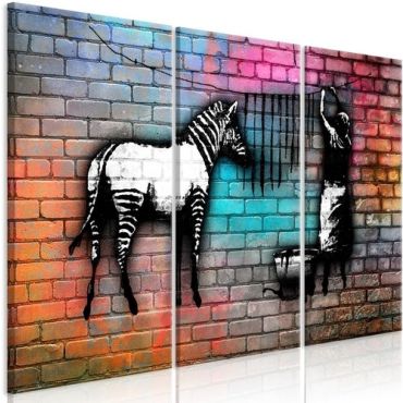 Table - Washing Zebra - Colorful Brick (3 Parts)