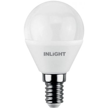 Λαμπτήρας LED InLight E14 G45 5.5W 6500K