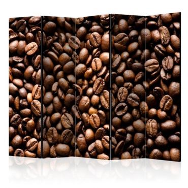 Διαχωριστικό με 5 τμήματα - Roasted coffee beans II [Room Dividers]