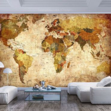 Self-adhesive photo wallpaper - Old World Map