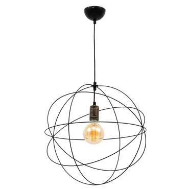 Hanging ceiling light Olinto Single lamp