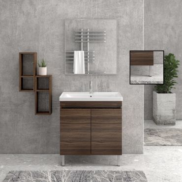 Bathroom furniture legs KARAG Inox 4 pcs