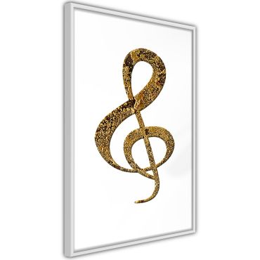 Αφίσα - Golden Treble Clef