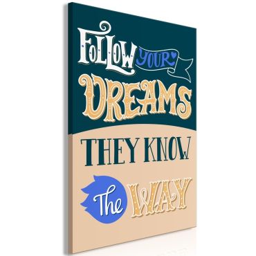 Table - Follow Your Dreams (1 Part) Vertical