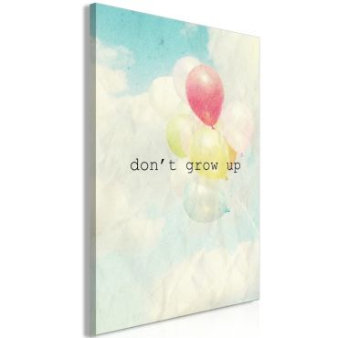 Table - Don't Grow Up (1 Part) Vertical