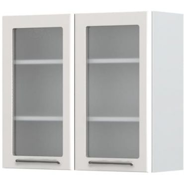 Hanging cabinet Modena V7-80-2KS with showcase