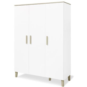 Wardrobe Lumi 3-door 