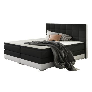 Upholstered bed Damascus with layer and top layer