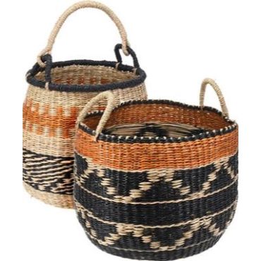 Set of baskets boho