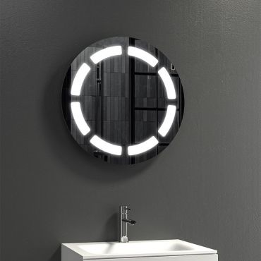 Καθρέπτης με κρυφό φωτισμό LED & ντουλάπι KARAG C