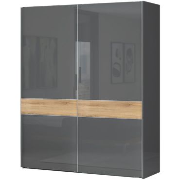 Sliding wardrobe double leaf Agate 180