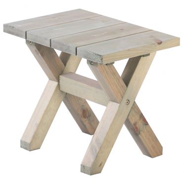 Wooden stool Victoria