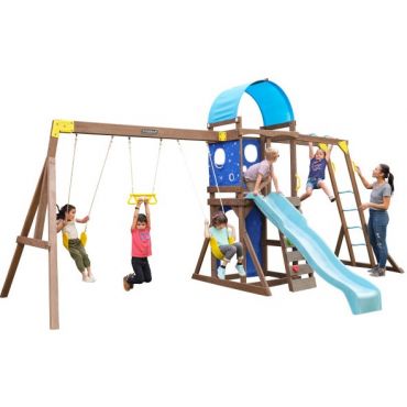 Πάρκο Kidkraft Overlook Challenge Swing Set Playset FSC