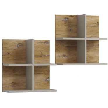 Set of 2 Shelves Myro