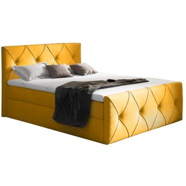 Επενδυμένο κρεβάτι Crystal lux